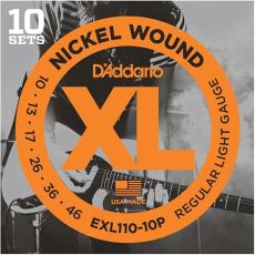 D'addario EXL110-10P / 10-46 10Set