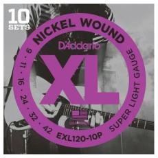 D'addario EXL120-10P / 09-42 10Set