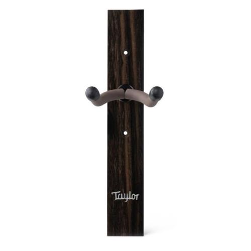 Taylor Bouquet Guitar Hanger - Ebony, Acrylic Taylor Logo Inlay 70207【壁掛け木製ハンガー】