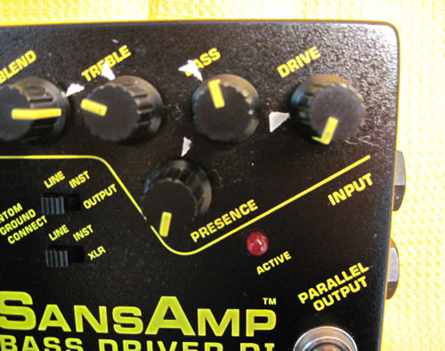 Tech 21 SansAmp- BASS DRIVER DI・Ver1(後期型) 2000年代 中古