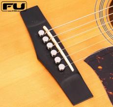 FU-Tone Titanium Acoustic Bridge Pins – SILVER_3