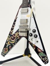 Epiphone Jimi Hendrix "Love Drops" Flying V Ebony