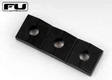 FU-Tone Titanium Lock Nut Blocks – Set of 3 Black