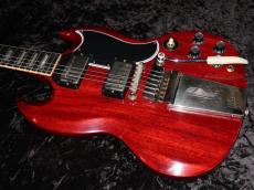 Gibson Custom Shop Murphy Lab 1964 SG Standard w/Maestro Vibrola Ultra Light Aged PSL : Cherry Red_4