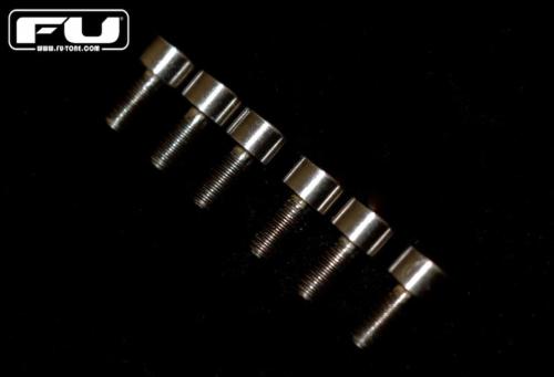 FU-Tone Titanium Saddle Mounting Screw Set(6)