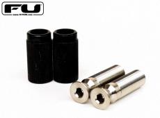 FU-Tone  Titanium Bridge Posts (Silver/Chrome)_2