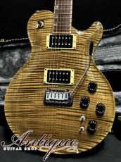 David Thomas McNaught B.U.G. Custom Order Vintage Singlecut Trem Chambered 2003 Safari /Diamond Grade Figured Maple Top & Matching-Head w/Brazilian Rosewood FB 4.19kg Dead-Stock Mint "One-Off Special Spec"_2