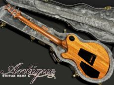 David Thomas McNaught B.U.G. Custom Order Vintage Singlecut Trem Chambered 2003 Safari /Diamond Grade Figured Maple Top & Matching-Head w/Brazilian Rosewood FB 4.19kg Dead-Stock Mint "One-Off Special Spec"_3