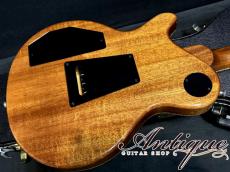 David Thomas McNaught B.U.G. Custom Order Vintage Singlecut Trem Chambered 2003 Safari /Diamond Grade Figured Maple Top & Matching-Head w/Brazilian Rosewood FB 4.19kg Dead-Stock Mint "One-Off Special Spec"_5