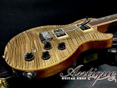 David Thomas McNaught B.U.G. Custom Order Vintage Singlecut Trem Chambered 2003 Safari /Diamond Grade Figured Maple Top & Matching-Head w/Brazilian Rosewood FB 4.19kg Dead-Stock Mint "One-Off Special Spec"_6