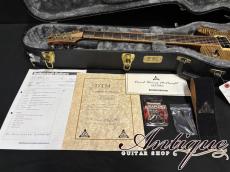 David Thomas McNaught B.U.G. Custom Order Vintage Singlecut Trem Chambered 2003 Safari /Diamond Grade Figured Maple Top & Matching-Head w/Brazilian Rosewood FB 4.19kg Dead-Stock Mint "One-Off Special Spec"_11