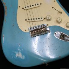Fender Custom Shop S23 Limited 1958 Stratocaster Heavy Relic [Super Aged/Faded Taos Turquoise]_4