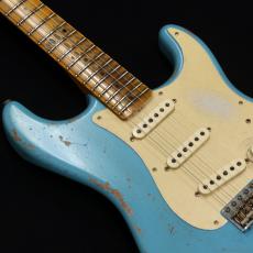 Fender Custom Shop S23 Limited 1958 Stratocaster Heavy Relic [Super Aged/Faded Taos Turquoise]_5