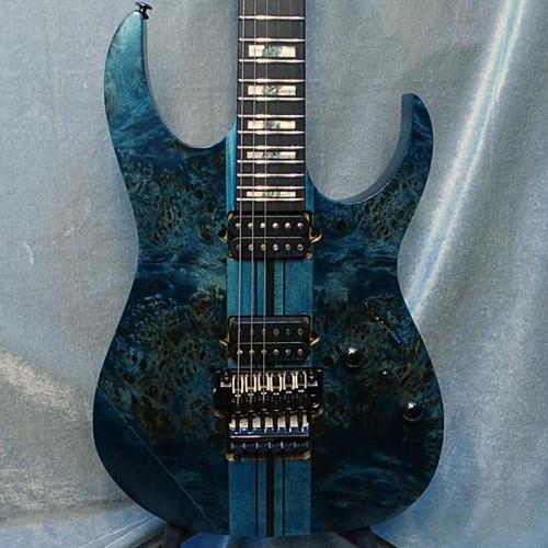 Ibanez Premium Series RGT1220PB -Cosmic Blue Low Gloss-【Thru Neck!!】【Stainless Steel Frets】