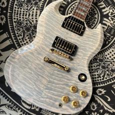 Gibson SG Elegant Quilt White Widow Trans-2003USED!【3.46kg】【Rare Model & Rare Color】