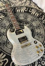 Gibson SG Elegant Quilt White Widow Trans-2003USED!【3.46kg】【Rare Model & Rare Color】_4