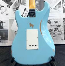Fender Custom Shop ~2020 Winter NAMM Limited~ 1960 Stratocaster Relic -Faded/Aged Daphne Blue- 2022USED!!_3