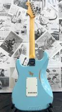 Fender Custom Shop ~2020 Winter NAMM Limited~ 1960 Stratocaster Relic -Faded/Aged Daphne Blue- 2022USED!!_4