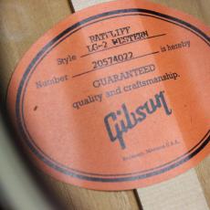 Gibson Nathaniel Rateliff LG‑2 Western ナサニエル・レイトリフ シグネチャーモデル 2024年製です_11