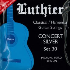 Luthier 【ネコポス or ゆうパケット対象商品】ルシエール LU-30  [CONCERT WHITE SILVER - MEDIUM/HARD TENSION]【日本総本店2F】