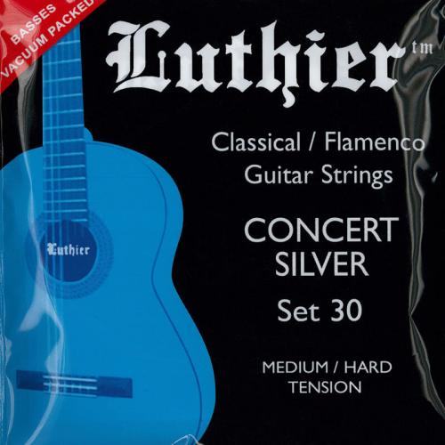 Luthier 【ネコポス or ゆうパケット対象商品】ルシエール LU-30  [CONCERT WHITE SILVER - MEDIUM/HARD TENSION]【日本総本店2F】
