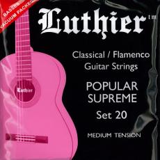 Luthier 【ネコポス or ゆうパケット対象商品】ルシエール LU-20 [POPULAR SUPREME - MEDIUM TENSION]【日本総本店2F在庫品】