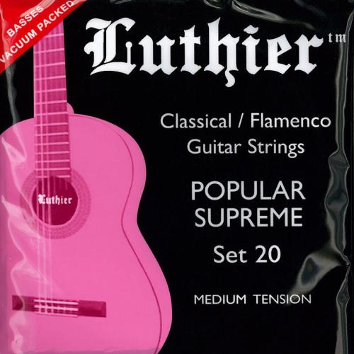 Luthier 【ネコポス or ゆうパケット対象商品】ルシエール LU-20 [POPULAR SUPREME - MEDIUM TENSION]【日本総本店2F在庫品】