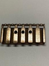 Steinberger 12-string Headpiece Polished Bronzed-Silver Steel_3