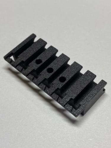 Steinberger 12-string Headpiece Polished black Steel