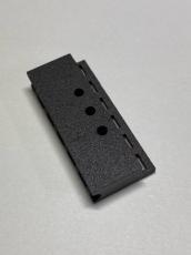 Steinberger 12-string Headpiece Polished black Steel_2