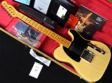 Fender Custom Shop 1952 Telecaster Time Capsule Faded Nocaster Blonde_2