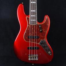 Fender Custom Shop Limited Edition 1966 Jazz Bass Journeyman Relic Matching Head Aged Candy Apple Red