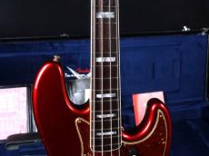 Fender Custom Shop Limited Edition 1966 Jazz Bass Journeyman Relic Matching Head Aged Candy Apple Red_6