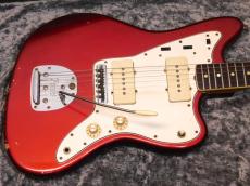 Fender Jazz Master '65 Candy Apple Red Matching Head_3