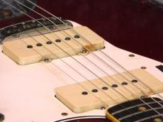 Fender Jazz Master '65 Candy Apple Red Matching Head_8