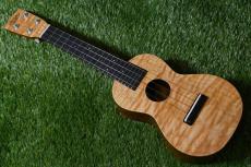 tkitki ukulele ECO-S+ AmberMaple×Walnut Soprano【S/N 1682】_2