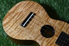 tkitki ukulele ECO-S+ AmberMaple×Walnut Soprano【S/N 1682】_11
