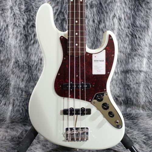 Fender Made in Japan Heritage '60s Jazz Bass Olympic White