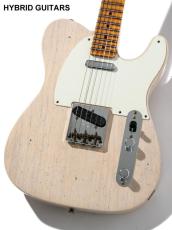 Fender Custom Shop 2022 Collection 1958 Telecaster Journeyman Relic Heavy Checking Aged White Blonde 2022