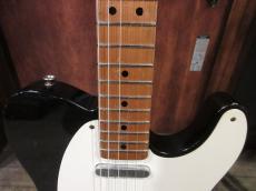 Fender Custom Shop 1950 Pine Body Esquire Black_3