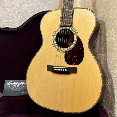 Martin 【試奏動画あり】CTM OM-45 Adirondack #2962021【図太くクリアで張りのあるトーン】【当店限定特典付き】