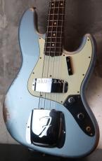 Fender Custom Shop  '60 Jazz Bass Relic / Ice Blue Metallic_8
