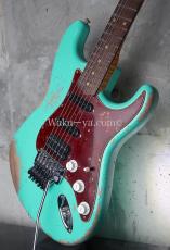 Fender Custom Shop  '62 Stratocaster SSH Heavy Relic / FRT / Sea Foam Green _5