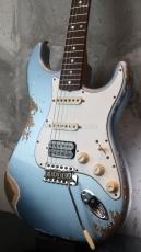 Fender Custom Shop '69 Stratocaster S-S-H Heavy Relic / Ice Blue Metallic_7