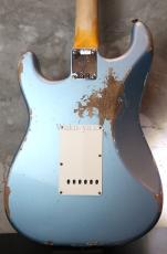 Fender Custom Shop '69 Stratocaster S-S-H Heavy Relic / Ice Blue Metallic_9