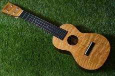 tkitki ukulele ECO-S+ AmberMaple×Walnut Soprano【S/N 1683】_2