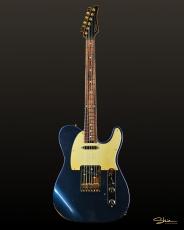 Shue Guitars New Classic T TM40 Nebura Gold Hardware w/Royal Teak Neck_2