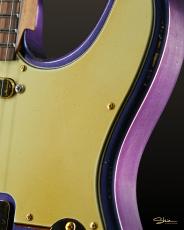 Shue Guitars New Classic T TM40 Nebura Gold Hardware w/Royal Teak Neck_5