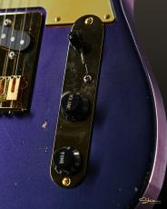 Shue Guitars New Classic T TM40 Nebura Gold Hardware w/Royal Teak Neck_6
