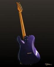 Shue Guitars New Classic T TM40 Nebura Gold Hardware w/Royal Teak Neck_8